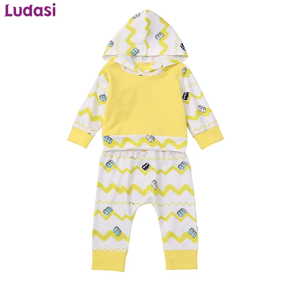 Autumn Cotton Baby Girls Suits Newborn Toddler Infant Car Cartoon Sweatshirt Top+Stripes Pant Trouser 2Pcs Boys Hooded Clothes
Autumn Cotton Baby Girls Suits Newborn Toddler Infant Car Cartoon Sweatshirt Top+Stripes Pant Trouser 2Pcs Boys Hooded Clothes