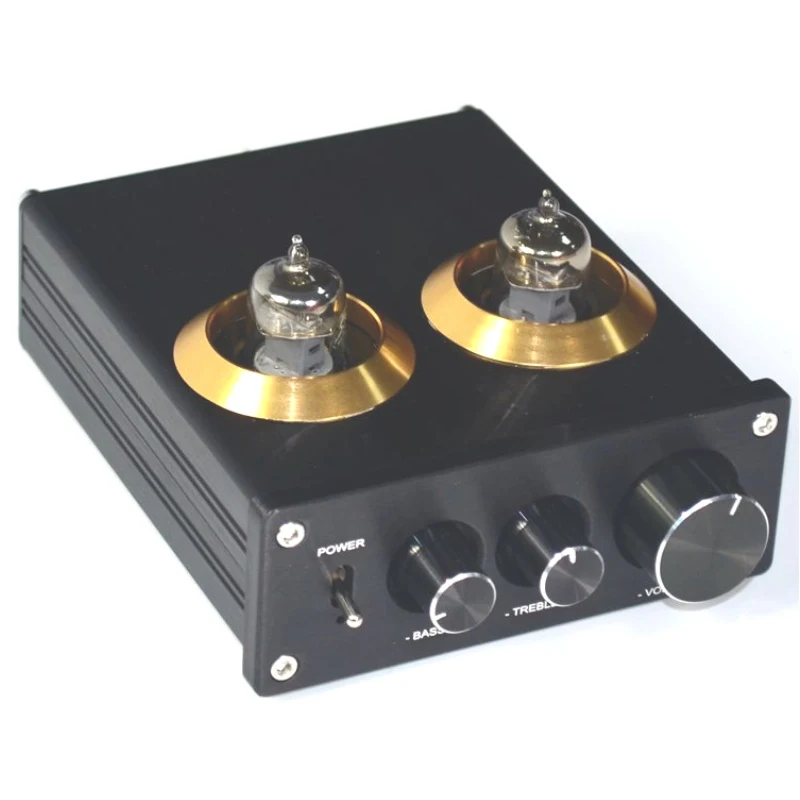 Bluetooth 4.2 Buffer HiFi 6J1 Tube Preamp Amplifier Stereo Preamplifier With Treble Bass Tone Control For Home Theater
Bluetooth 4.2 Buffer HiFi 6J1 Tube Preamp Amplifier Stereo Preamplifier With Treble Bass Tone Control For Home Theater