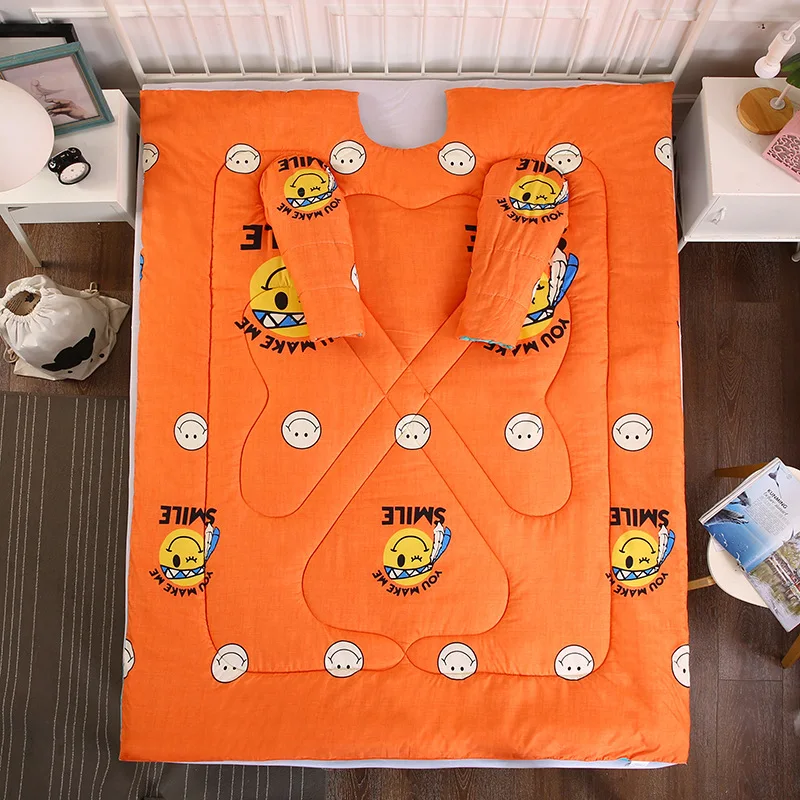 Winter Lazy Quilt with Sleeves Winter Quilt Home Bedding Comforter Printed Edredom Keep Warm Winter Duvet With Filling
Winter Lazy Quilt with Sleeves Winter Quilt Home Bedding Comforter Printed Edredom Keep Warm Winter Duvet With Filling