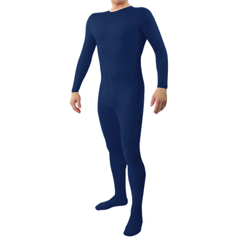 Icostumes Adults One Piece Crew Neck Lycra Spandex FullBody Suit for Men No Hood Footed Unitards Cosplay Costumes DanceWear (11)