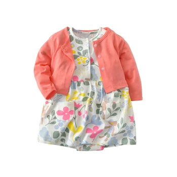 Kids Baby Bodysuit Long Sleeve Cardigan Short Sleeve Dress Baby Girl Dress Girls Clothes Set Pure Cotton
Kids Baby Bodysuit Long Sleeve Cardigan Short Sleeve Dress Baby Girl Dress Girls Clothes Set Pure Cotton