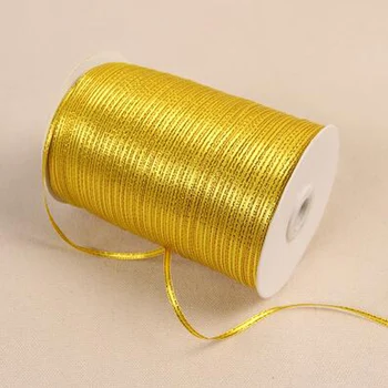 10/20/25/50 Yards\lot 3 mm Width Golden Side Satin Ribbon Sewing Gift Packing Fabric Webbing Ribbons For Home Wedding Decoration
10/20/25/50 Yards\lot 3 mm Width Golden Side Satin Ribbon Sewing Gift Packing Fabric Webbing Ribbons For Home Wedding Decoration