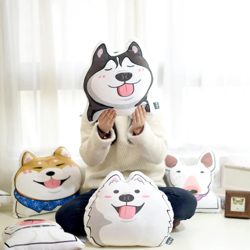 Down Cotton Filler Husky Dog Pillow Stuffed Plush Animal Doll Toy Pillow Cute Cartoon Decorative Pillow Cushion Brinquedos Gifts
Down Cotton Filler Husky Dog Pillow Stuffed Plush Animal Doll Toy Pillow Cute Cartoon Decorative Pillow Cushion Brinquedos Gifts