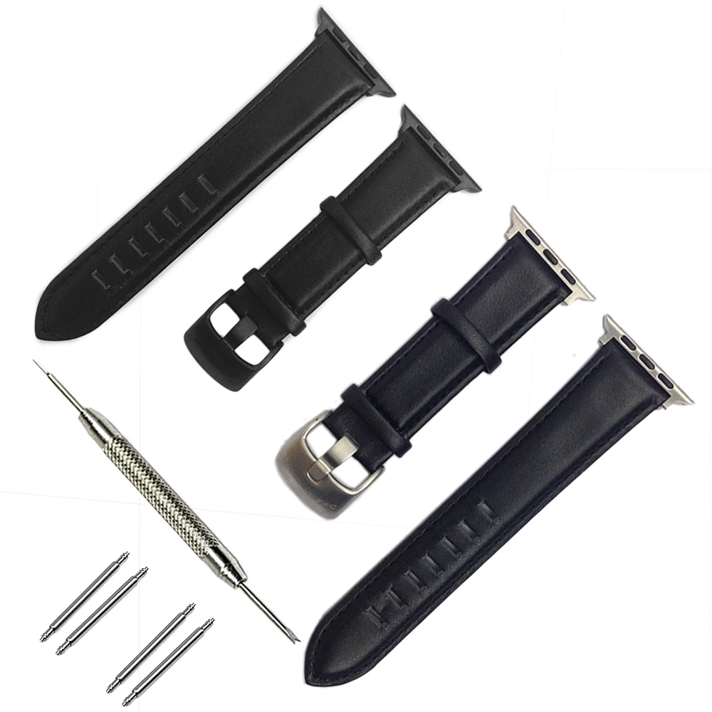 Ремешок из натуральной кожи для наручных часов + Новые адаптеры для iWatch Apple Watch 42 мм для мужской серии 1 2 3 ремешок для наручных часов со стальн...
Ремешок из натуральной кожи для наручных часов + Новые адаптеры для iWatch Apple Watch 42 мм для мужской серии 1 2 3 ремешок для наручных часов со стальн...
