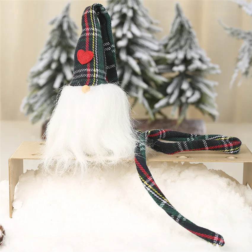 Christmas Decoration Extra long Plaid Santa Claus 85CM Faceless Doll Nordic Christmas Doll new year decoration Gnome plush Decor
Christmas Decoration Extra long Plaid Santa Claus 85CM Faceless Doll Nordic Christmas Doll new year decoration Gnome plush Decor