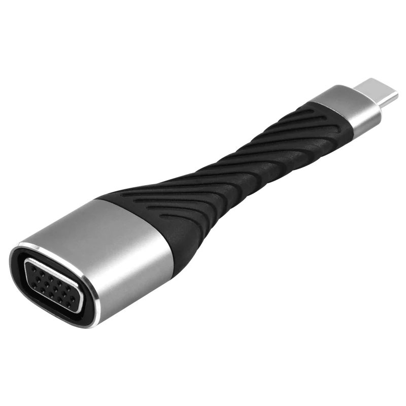 Кабель Amkle типа C к HDMI USB VGA адаптер Женский конвертер 4K @ 30 Гц для Macbook Huawei P30 Samsung S11| |