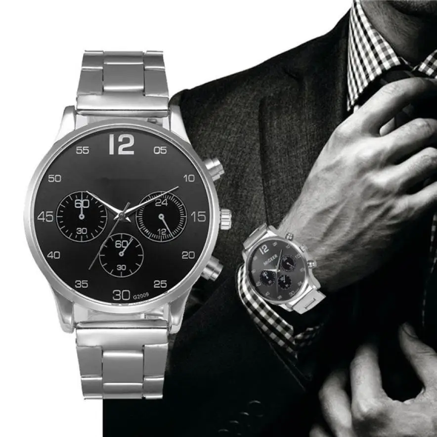 Fashion Men Crystal Stainless Steel Analog Quartz Wrist Watch Bracelet Drop Shipping F927
Fashion Men Crystal Stainless Steel Analog Quartz Wrist Watch Bracelet Drop Shipping F927