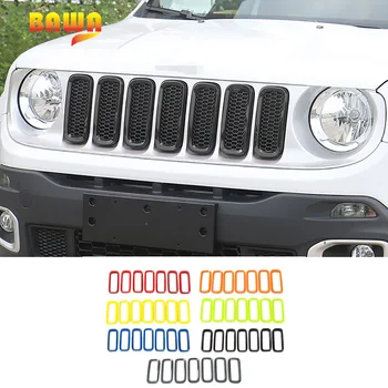 BAWA Racing Grills ABS Front Grilles Decoration Cover for Jeep Renegade 2016-2017 Car Exterior Accessories
BAWA Racing Grills ABS Front Grilles Decoration Cover for Jeep Renegade 2016-2017 Car Exterior Accessories