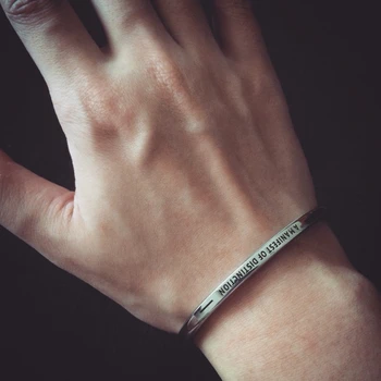 Vintage Gold Stainless Steel Letter Cuff Bangles Bracelets For Men Women Pulseras Hombre Couple Jewelry pulseiras masculina
Vintage Gold Stainless Steel Letter Cuff Bangles Bracelets For Men Women Pulseras Hombre Couple Jewelry pulseiras masculina