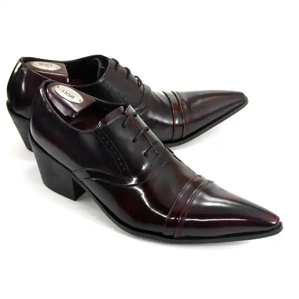 mens dress shoes with heels