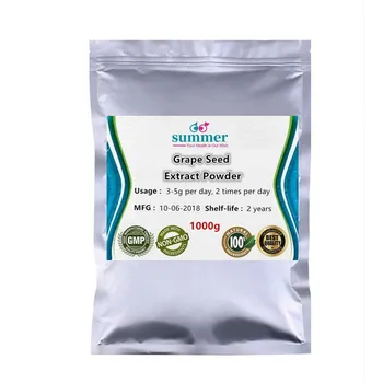 1000g Pure Grape seed extract,Grape pip extract powder for effectively prevent brain fatigue,brain degeneration and disease
1000g Pure Grape seed extract,Grape pip extract powder for effectively prevent brain fatigue,brain degeneration and disease