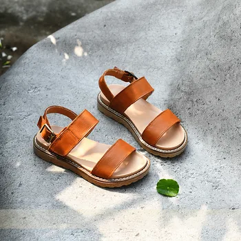 Kids Sandals Open Toe Boys Sandals Retro Children Summer Shoes Genuine Leather Baby Beach Shoes Sandalias All-match Girls Shoes
Kids Sandals Open Toe Boys Sandals Retro Children Summer Shoes Genuine Leather Baby Beach Shoes Sandalias All-match Girls Shoes