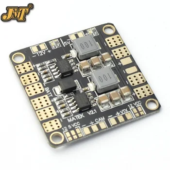 JMT Upgrade 3A PDB Power distribution Board With Dual BEC 5V &12V Synchronous Rectifier mini Power Hub for DIY Drone Multirotor
JMT Upgrade 3A PDB Power distribution Board With Dual BEC 5V &12V Synchronous Rectifier mini Power Hub for DIY Drone Multirotor