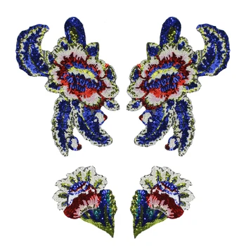5set Sequin Flowers Embroidered Applique Fabric Patches DIY Paillette Motif Badges Embellishment for Sewing Accessories TH1225
5set Sequin Flowers Embroidered Applique Fabric Patches DIY Paillette Motif Badges Embellishment for Sewing Accessories TH1225