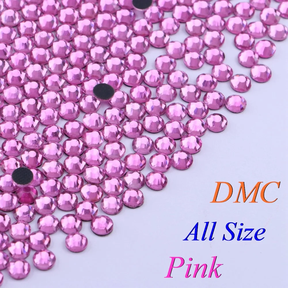 All Size! Pink, DMC Hotfix Rhinestone SS6 SS10 SS16 SS20 SS30 Glass Crystals Stones Hot Fix Iron-On FlatBack With Glue
All Size! Pink, DMC Hotfix Rhinestone SS6 SS10 SS16 SS20 SS30 Glass Crystals Stones Hot Fix Iron-On FlatBack With Glue