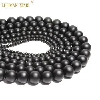 Wholesale Natural Stone Beads Round Black Dull Polish Matte Onyx For Jewelry Making Diy Necklace Bracelet 4/6/8/10/12/14 Mm
Wholesale Natural Stone Beads Round Black Dull Polish Matte Onyx For Jewelry Making Diy Necklace Bracelet 4/6/8/10/12/14 Mm