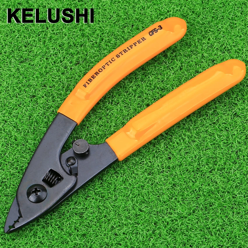 KELUSHI CFS-3 three-port Fibre Stripper CFS-3 fiber stripping pliers / wire strippers FTTH three hole stripper plier for miller
KELUSHI CFS-3 three-port Fibre Stripper CFS-3 fiber stripping pliers / wire strippers FTTH three hole stripper plier for miller