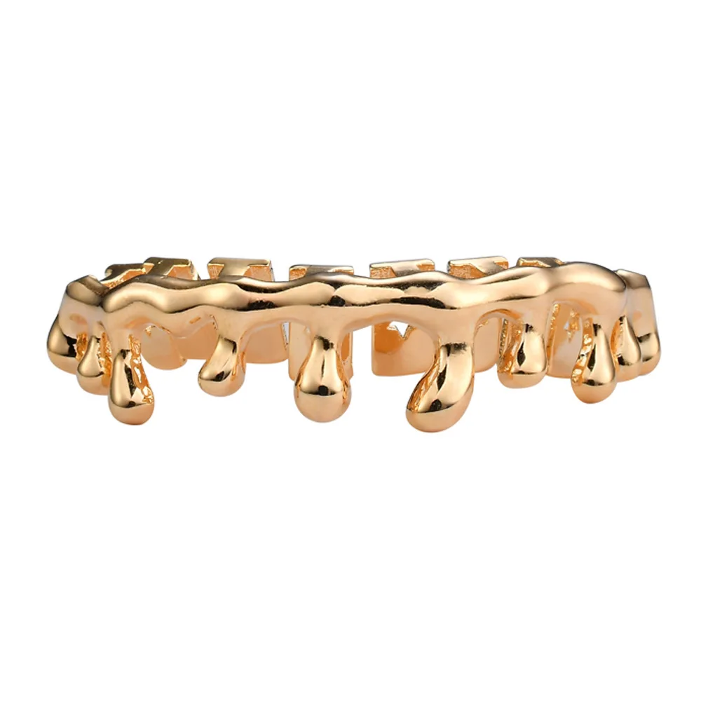 3 Colors Hip Hop Water Droplets Shape Teeth Grillz Bottom Tooth Grills Cosplay Party Men Rapper Jewelry Rose Gold Silver
3 Colors Hip Hop Water Droplets Shape Teeth Grillz Bottom Tooth Grills Cosplay Party Men Rapper Jewelry Rose Gold Silver