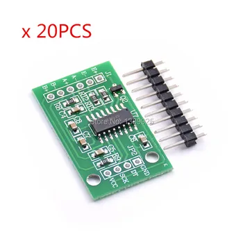 20pcs/lot HX711 Weighing Sensor Dual-Channel 24 Bit Precision A/D Module Pressure Sensor
20pcs/lot HX711 Weighing Sensor Dual-Channel 24 Bit Precision A/D Module Pressure Sensor