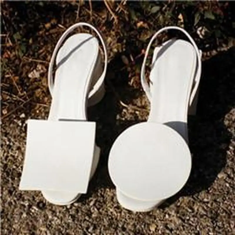 Womens Open Toe Geometric Chunky Block Heel Sandals Slingbacks Bluckle Shoes Summer White Blue Black A39
Womens Open Toe Geometric Chunky Block Heel Sandals Slingbacks Bluckle Shoes Summer White Blue Black A39
