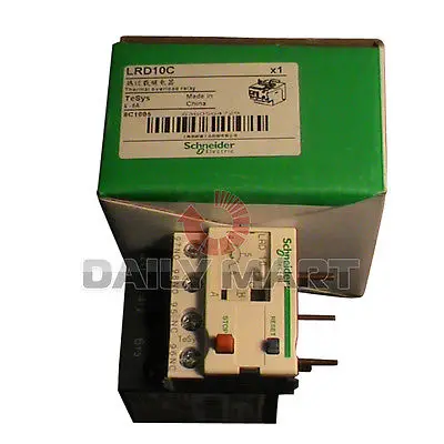 DHL/EMS 2 LOTS Brand New in Box for Sch-neider Telemecanique Thermal Overload Relay LRD10C 4-6A
DHL/EMS 2 LOTS Brand New in Box for Sch-neider Telemecanique Thermal Overload Relay LRD10C 4-6A