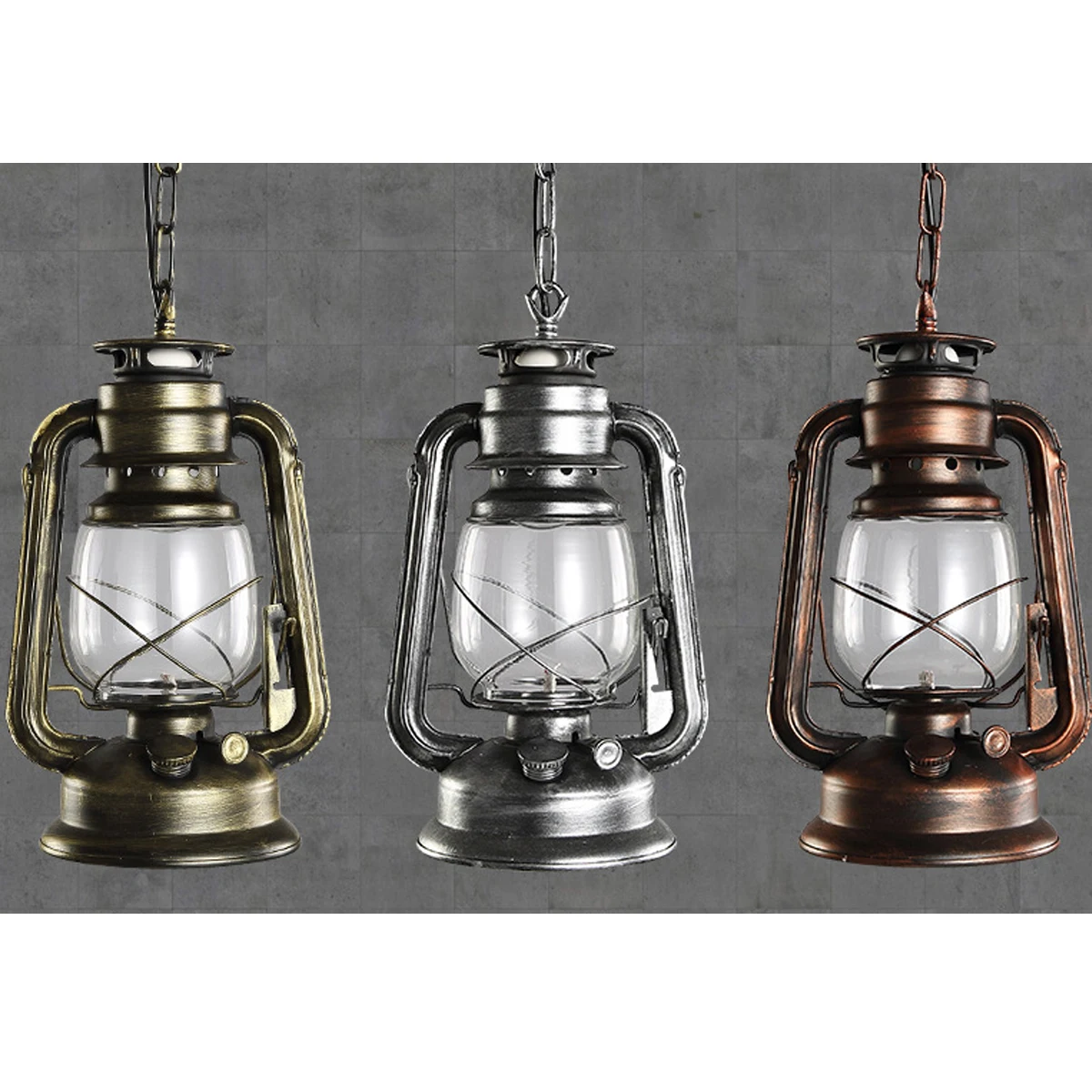 Vintag Iron Pendant Light Antique Kerosene Lamp Indoor Lighting Home Restaurant Decoration E27 Holder 3 Colors
Vintag Iron Pendant Light Antique Kerosene Lamp Indoor Lighting Home Restaurant Decoration E27 Holder 3 Colors