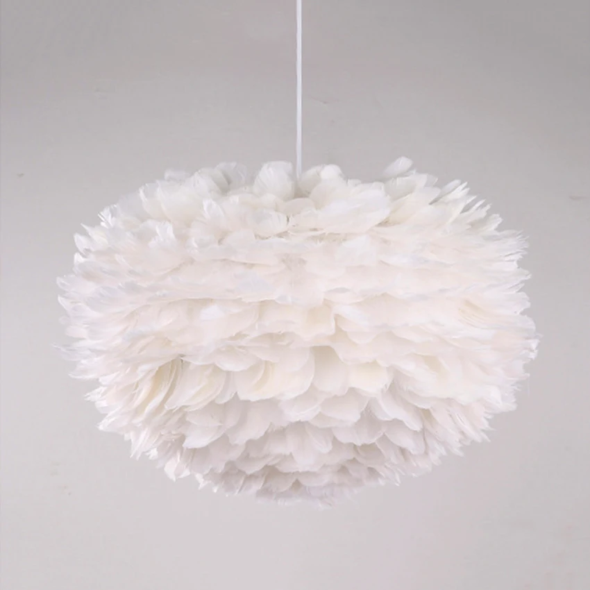 Modern Nature Goose Feather LED Chandelier Romantic Pendant Lamps Home Lighting Restaurant Bedroom Living Room Kitchen Fixtures
Modern Nature Goose Feather LED Chandelier Romantic Pendant Lamps Home Lighting Restaurant Bedroom Living Room Kitchen Fixtures