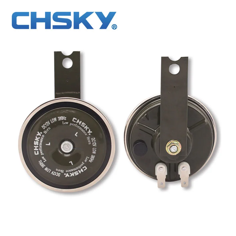 CHSKY 1 Pair Universal Car Horn 12v Sound Crisp Elegance Disc Car Claxon Disc Horn Iso9001 3c Loud More Than 129db Auto Horn
CHSKY 1 Pair Universal Car Horn 12v Sound Crisp Elegance Disc Car Claxon Disc Horn Iso9001 3c Loud More Than 129db Auto Horn