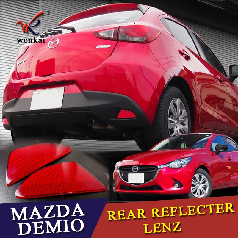 WK CAR Chrome Rear Fog Light Cover Reflector For Mazda 2 Demio DJ DL 2015 2016 2017
WK CAR Chrome Rear Fog Light Cover Reflector For Mazda 2 Demio DJ DL 2015 2016 2017