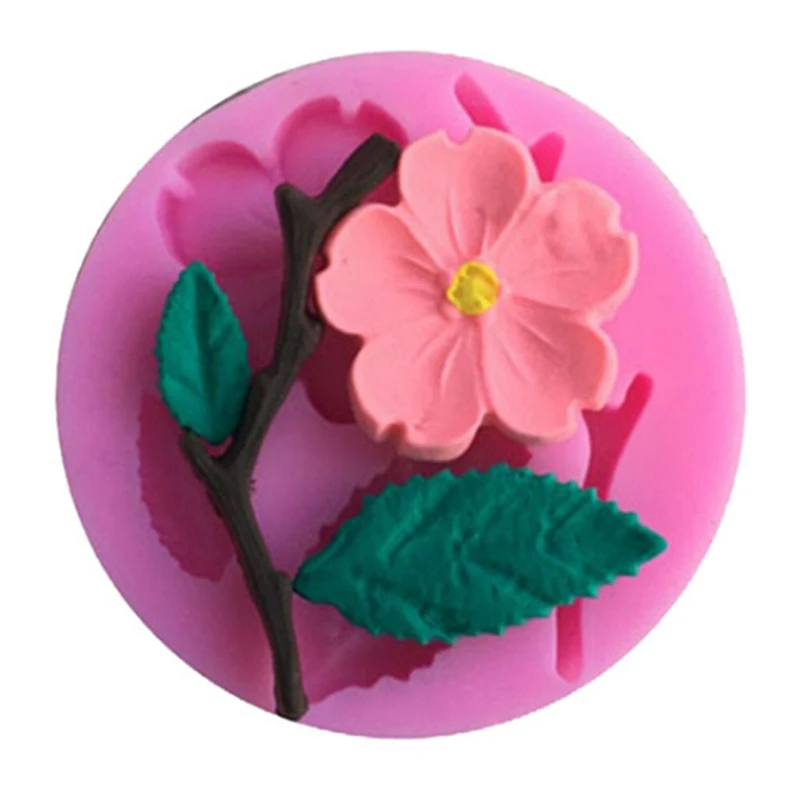 Peach Flower and Branches Shaped 3D Cake Mold DIY Home Cake Craft Mould Decorating Candy Chocolate Silicone Cake Molds
Peach Flower and Branches Shaped 3D Cake Mold DIY Home Cake Craft Mould Decorating Candy Chocolate Silicone Cake Molds