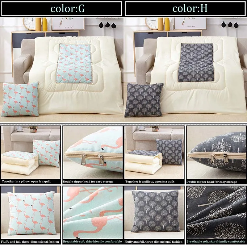 Lovely Soft Pillow Quilt Double Zipper Dual Purpose Printing Multifunctional For Office Home @LS AU03
Lovely Soft Pillow Quilt Double Zipper Dual Purpose Printing Multifunctional For Office Home @LS AU03