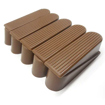 Rubber Door Stopper - Multi Surface Door Stop Wedge With Heavy Duty Design - Flexible And Non Scratching Door Holder (20 Pack,
Rubber Door Stopper - Multi Surface Door Stop Wedge With Heavy Duty Design - Flexible And Non Scratching Door Holder (20 Pack,