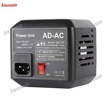 Godox AD-AC AC Power Unit Source Adapter with Cable for AD600B AD600BM AD600M AD600 CD50 A04 
Godox AD-AC AC Power Unit Source Adapter with Cable for AD600B AD600BM AD600M AD600 CD50 A04