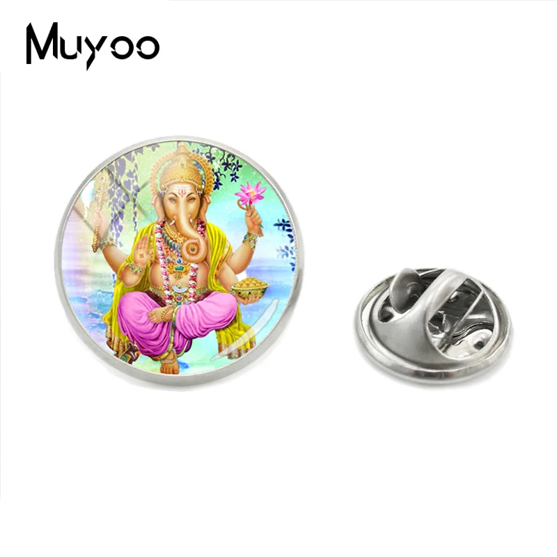 2018 Hot Selling Lord Ganesha Lapel Pins God of Fortune Collar Pin Hindu Elephant Brooch Meditation Spiritual Glass Jewelry Pins
2018 Hot Selling Lord Ganesha Lapel Pins God of Fortune Collar Pin Hindu Elephant Brooch Meditation Spiritual Glass Jewelry Pins