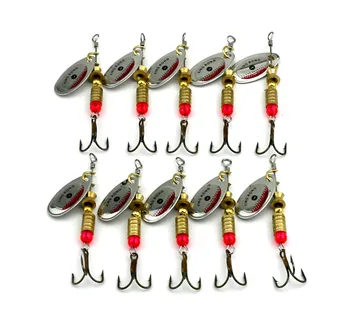 50pcs Pesca Artificial Metal Spoon Fishing lures Wobbler Spinner Hard Lure Hook
50pcs Pesca Artificial Metal Spoon Fishing lures Wobbler Spinner Hard Lure Hook