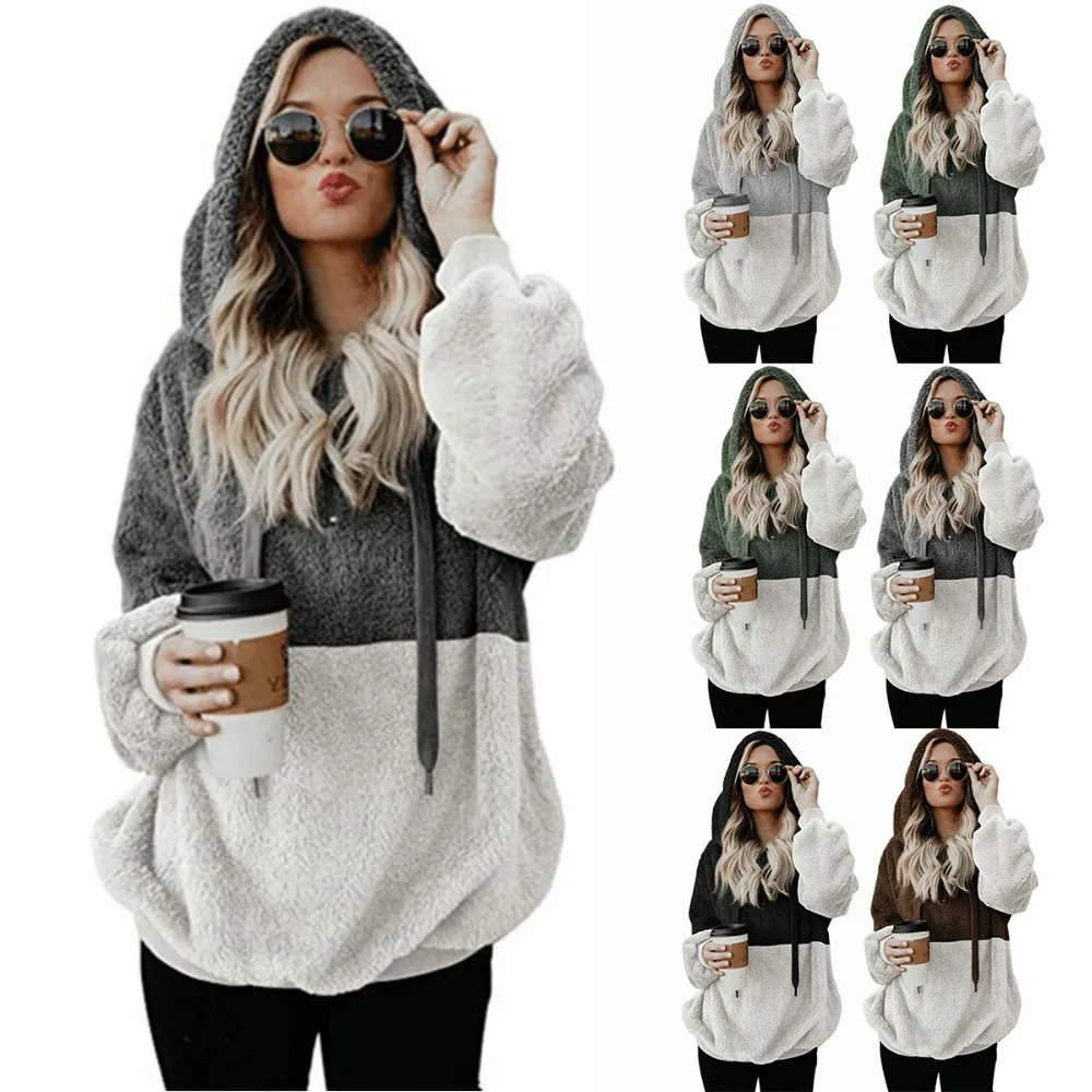 5 Color 2019 Autumn And Winter Women Casual Long Sleeve Sports and leisure sweater Soft Pullover Outwear Coat
5 Color 2019 Autumn And Winter Women Casual Long Sleeve Sports and leisure sweater Soft Pullover Outwear Coat