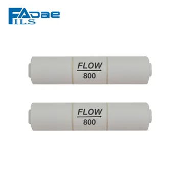 Flow Restrictor 800CC 1/4" Quick Connect for RO Reverse Osmosis System- Pack of 2
Flow Restrictor 800CC 1/4" Quick Connect for RO Reverse Osmosis System- Pack of 2
