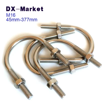 M16, 57mm-114mm, sus304 u-bolt clamp stainless steel PVC clamps , u type saddle clamp ,C017 
M16, 57mm-114mm, sus304 u-bolt clamp stainless steel PVC clamps , u type saddle clamp ,C017