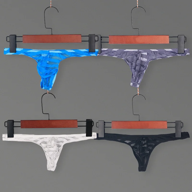 Sexy Men Thongs G Strings Gay Underwear See Through Striped Mesh Jockstrap String Homme Slip Erotic Homens Mens Cueca
Sexy Men Thongs G Strings Gay Underwear See Through Striped Mesh Jockstrap String Homme Slip Erotic Homens Mens Cueca