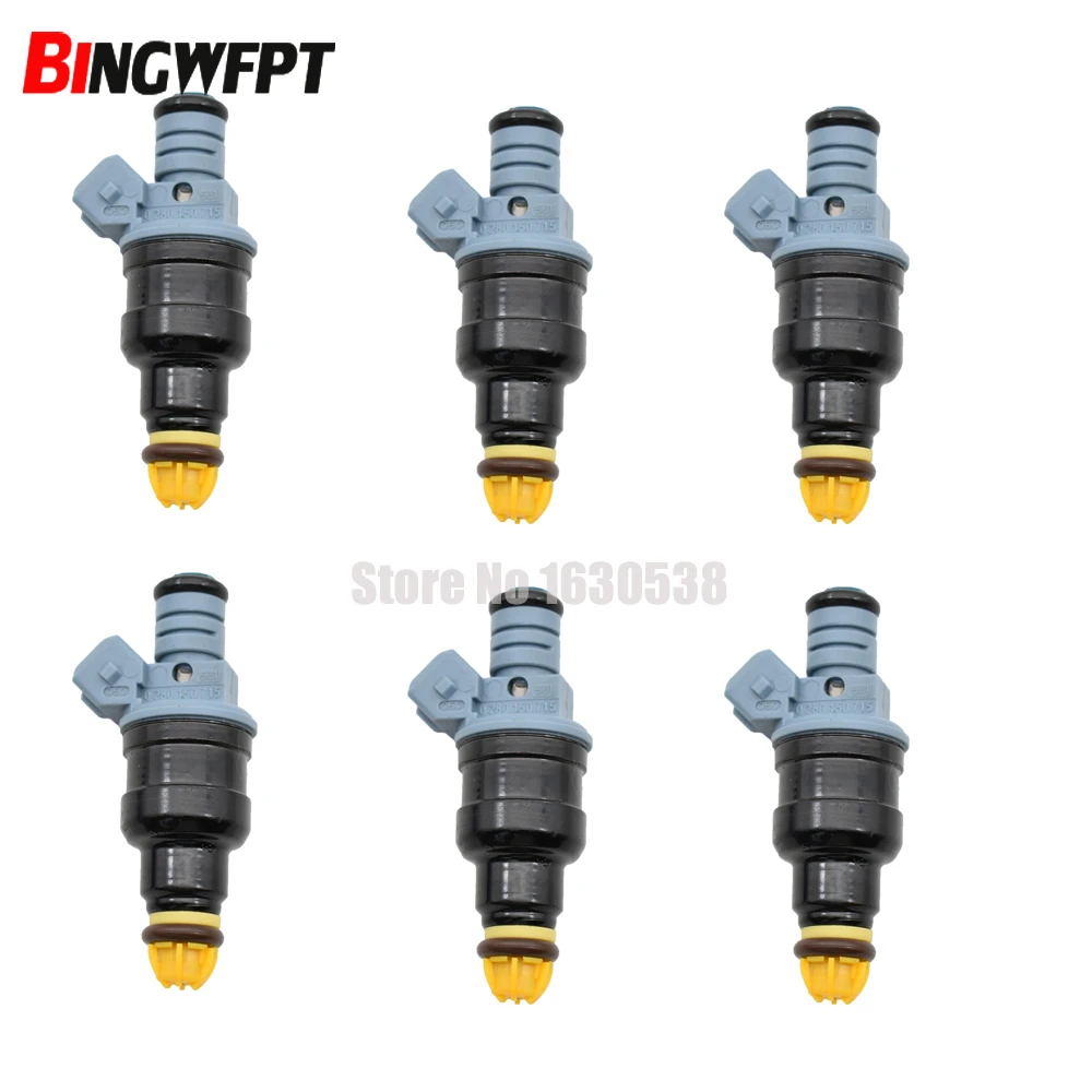 6pcs/lot Fuel Injector Nozzle 0280150715 for BMW 3 E30 E36 5 E34 8 E31 7 E32 E38 Z1
6pcs/lot Fuel Injector Nozzle 0280150715 for BMW 3 E30 E36 5 E34 8 E31 7 E32 E38 Z1