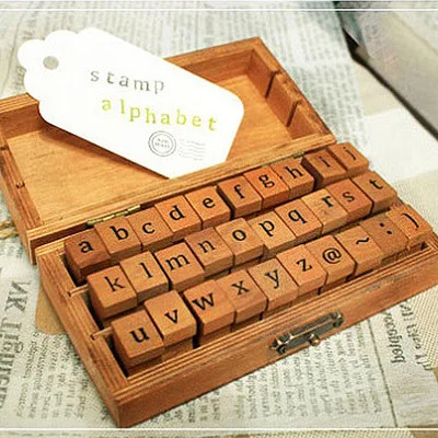 DIY Lower case or Upper case Letter Alphabet Stamp Box Hand Writing Stamp Antique Wooden Rubber Stamp with case 30 characters
DIY Lower case or Upper case Letter Alphabet Stamp Box Hand Writing Stamp Antique Wooden Rubber Stamp with case 30 characters