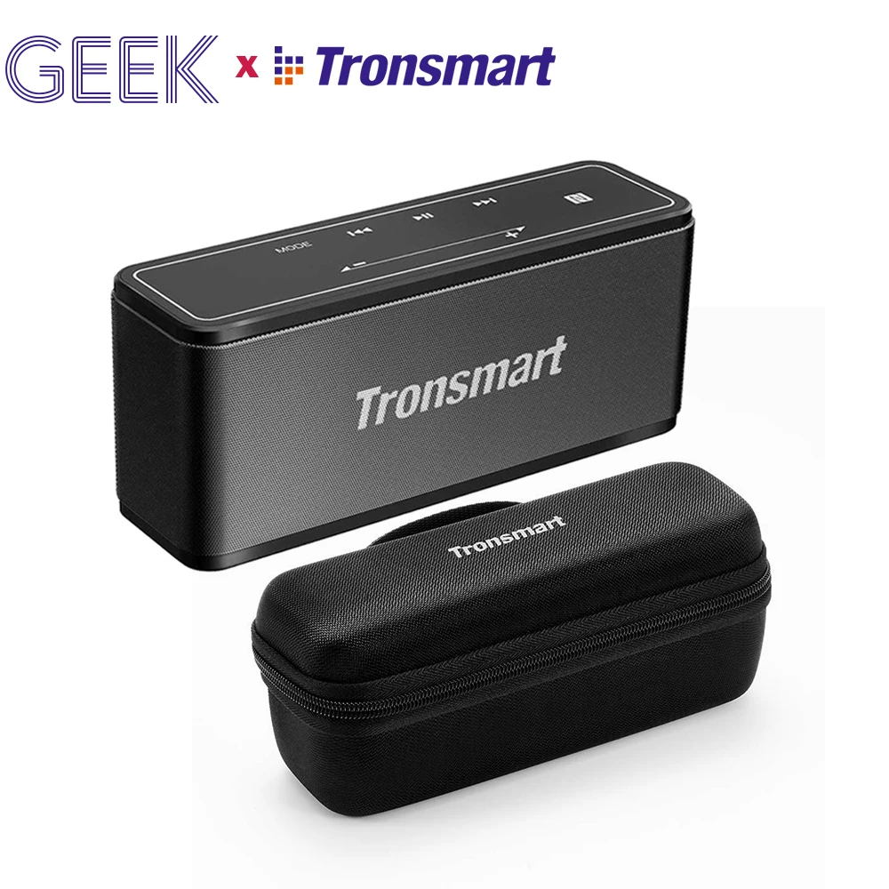 

Tronsmart Element Mega Bluetooth Speaker Wireless Speaker 3D Digital Sound TWS 40W Output NFC 20m Portable Speaker MicroSD Card
