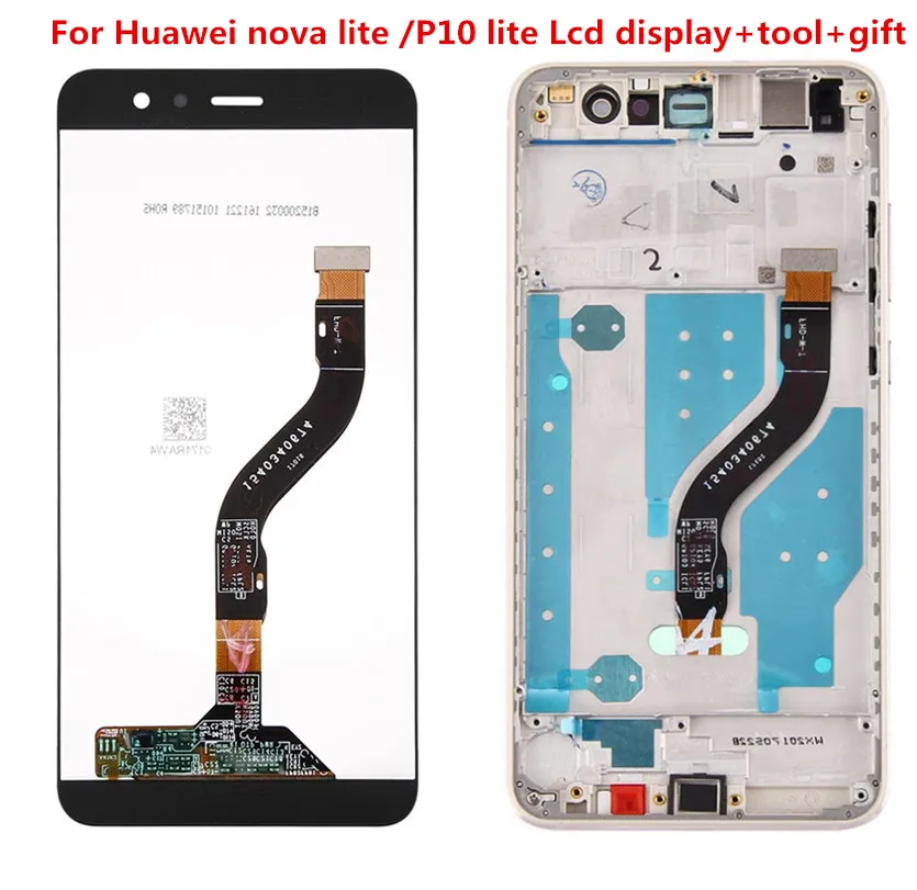 For Huawei nova lite /P10 lite Lcd display Touch Screen Digitizer Assembly for Huawei nova lite /P10 lite Lcd display +tool+gift
For Huawei nova lite /P10 lite Lcd display Touch Screen Digitizer Assembly for Huawei nova lite /P10 lite Lcd display +tool+gift