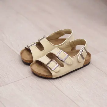 qloblo New Kids Summer children shoes Cork child sandals male Soft leather Boys Children's Flats sandals size 22~37
qloblo New Kids Summer children shoes Cork child sandals male Soft leather Boys Children's Flats sandals size 22~37