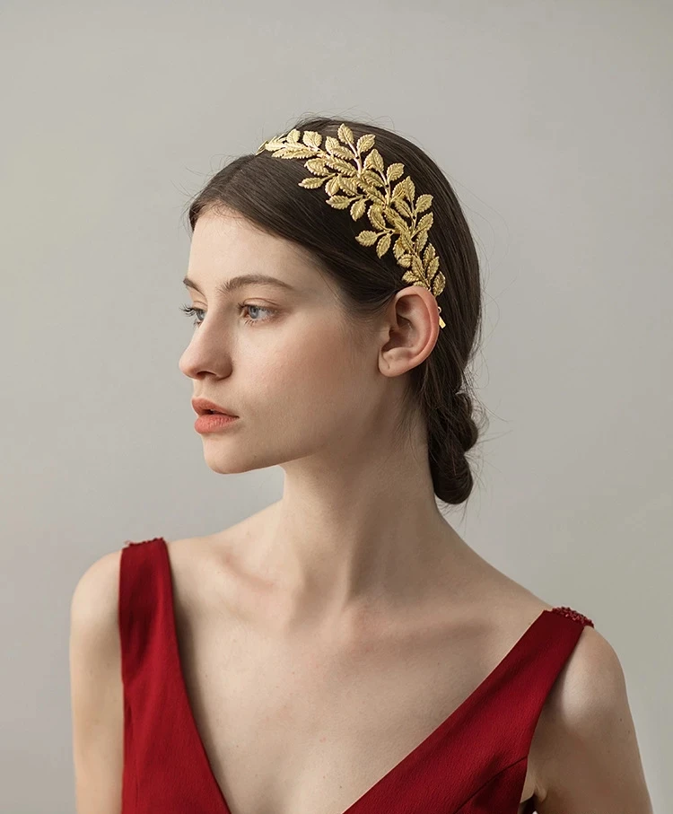 Greek Roman Goddess Olive Leaf Branch Hairband Crown Headpiece Bridal Wedding Headband Gold Silver Comb Hair Accessories Jewelry
Greek Roman Goddess Olive Leaf Branch Hairband Crown Headpiece Bridal Wedding Headband Gold Silver Comb Hair Accessories Jewelry