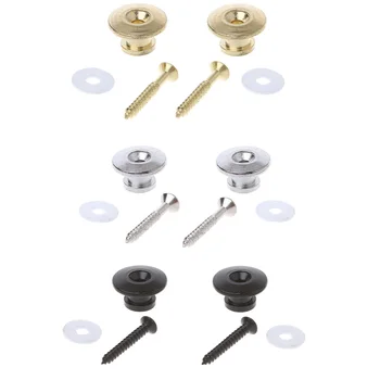 1 Pair Mushroom Head Guitar Strap Buttons Locks Black Metal with Mounting Screws For YAMAHA Electric /Wood Guitar Black/SIlver
1 Pair Mushroom Head Guitar Strap Buttons Locks Black Metal with Mounting Screws For YAMAHA Electric /Wood Guitar Black/SIlver