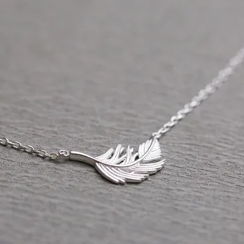 Flyleaf 925 Sterling Silver Simple Feather Necklaces & Pendants For Women Gifts For Girls Hypoallergenic Sterling-silver-jewelry
Flyleaf 925 Sterling Silver Simple Feather Necklaces & Pendants For Women Gifts For Girls Hypoallergenic Sterling-silver-jewelry