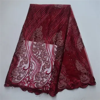 French Net Lace Fabric 2019 Latest AfricanFrench Tulle Lace Fabric With Embroidery Stones Lace Fabric for Dress-LP30
French Net Lace Fabric 2019 Latest AfricanFrench Tulle Lace Fabric With Embroidery Stones Lace Fabric for Dress-LP30