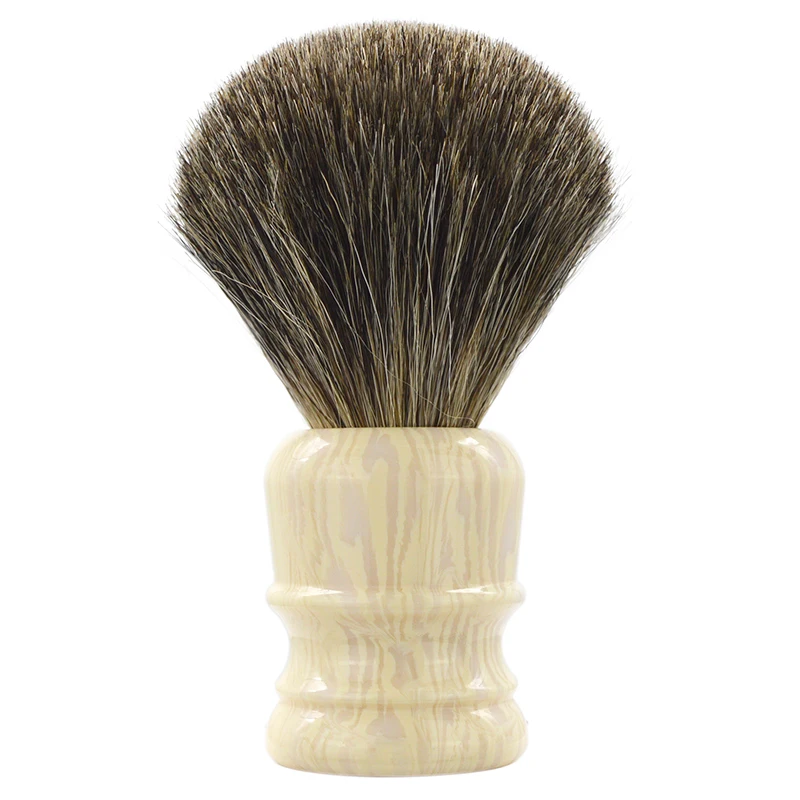 Dscosmetic new Pure Badger Hair Wet Shaving Brush with resin handle for Men shave
Dscosmetic new Pure Badger Hair Wet Shaving Brush with resin handle for Men shave