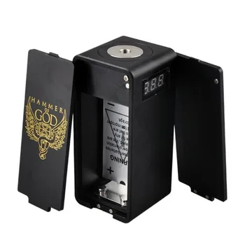 E Cigarette Hammer of God V2 Box Mod Powerful Mechanical Mod for Mech RDA RTA RBA RDTA Atomizers Electronic Cigarette Vape Kit
E Cigarette Hammer of God V2 Box Mod Powerful Mechanical Mod for Mech RDA RTA RBA RDTA Atomizers Electronic Cigarette Vape Kit